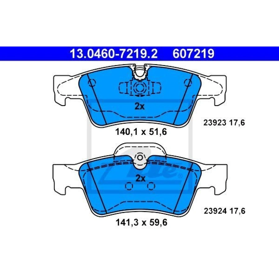 FREN BALATASI MERCEDES SL R230 04 09-01 12