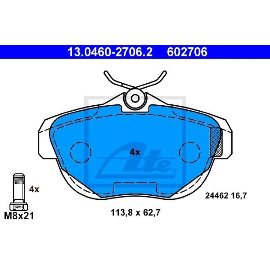 FREN BALATASI NİSSAN NOTE E11 2006/2011 RENAULT CLİO 3-4 MEGANE 4 2015/