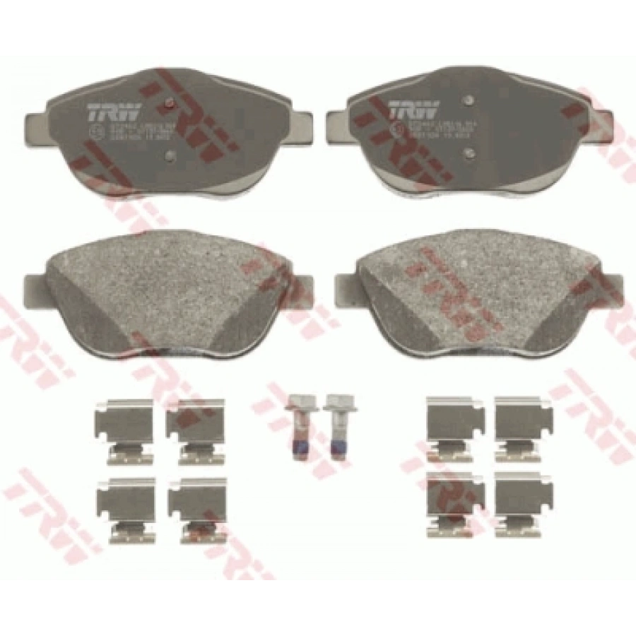 FREN BALATASI ÖN 208/2008/C3 III/DS3 B.M 2012-