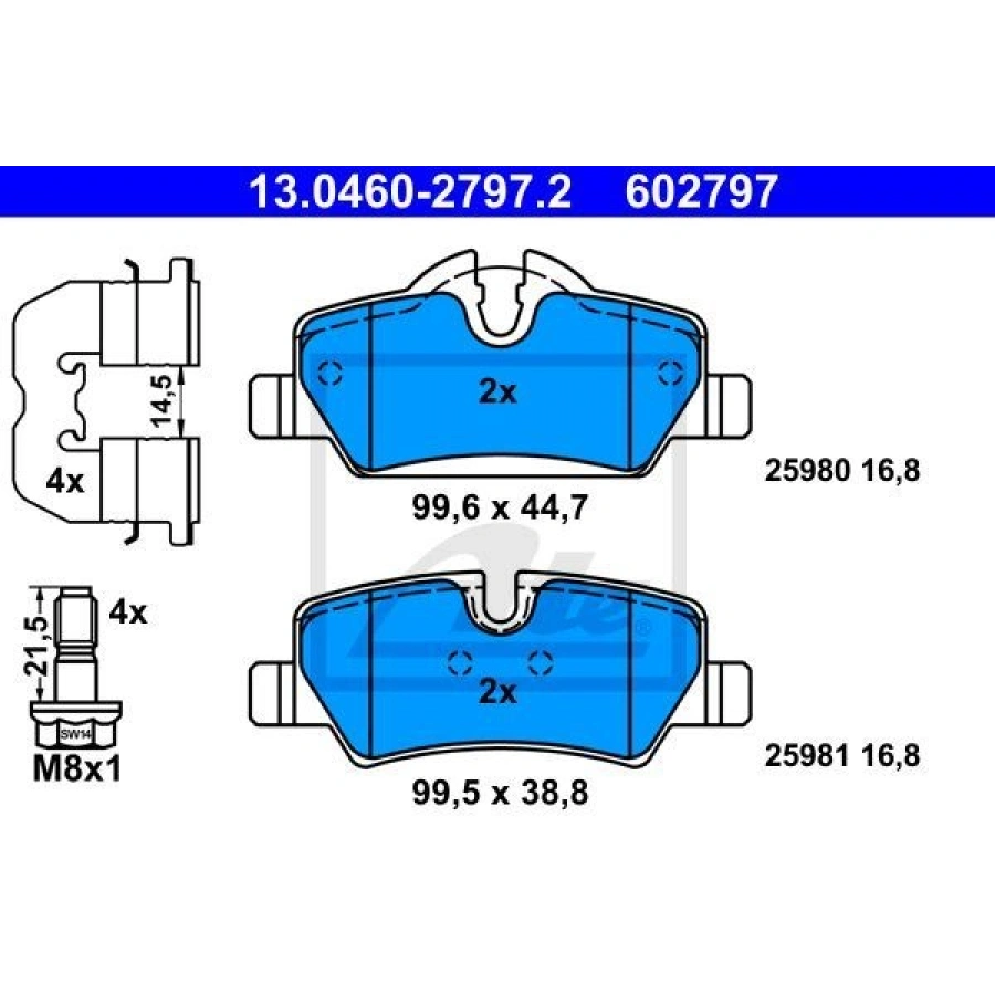FREN BALATASI ÖN 911 996 997 03>08