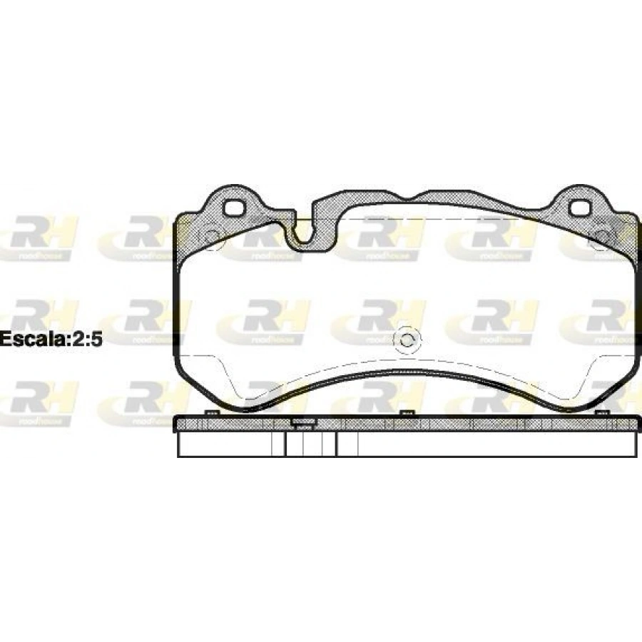 FREN BALATASI ÖN A100 82 A80 92 94 GOLF III @4