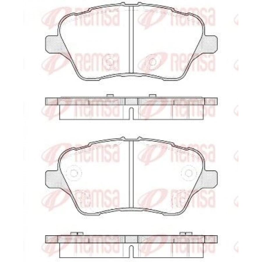 FREN BALATASI ÖN ARKA LT28-35 9606 LT28-46