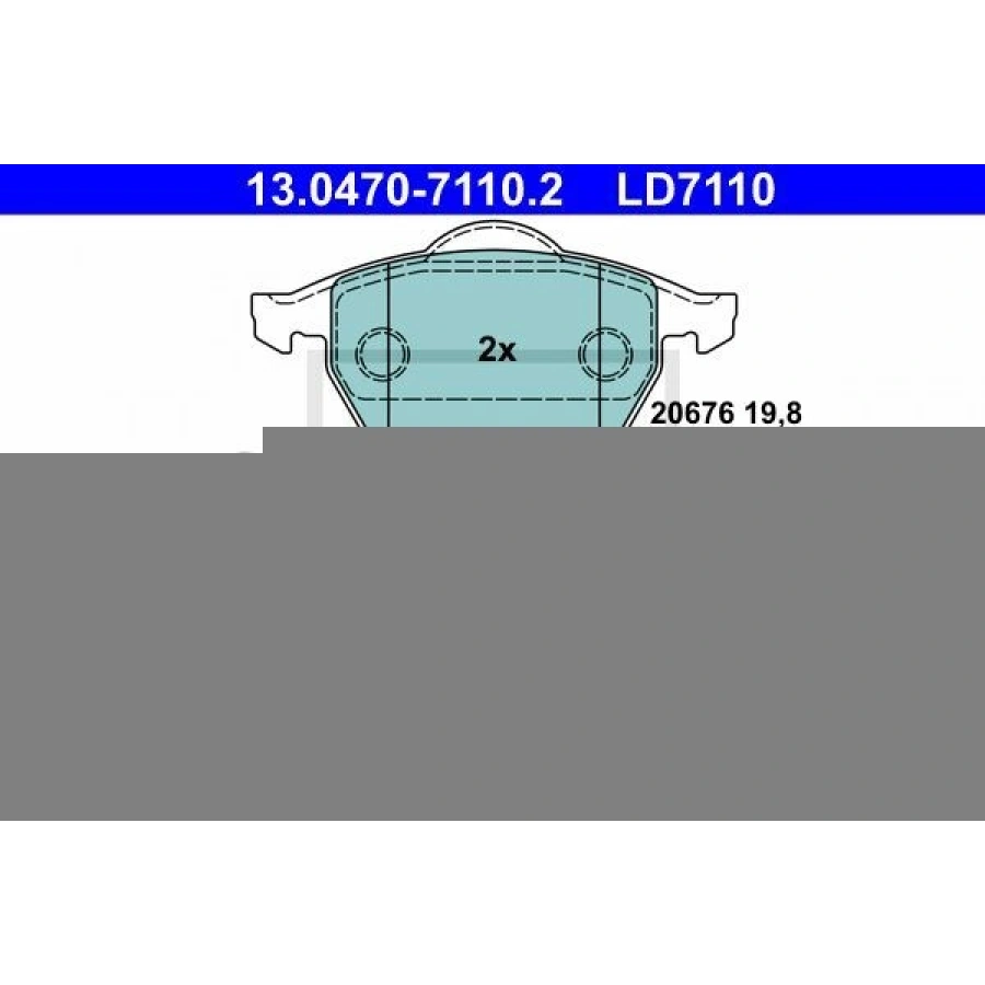 FREN BALATASI ÖN ASTRA G 98> YAYLI TİP