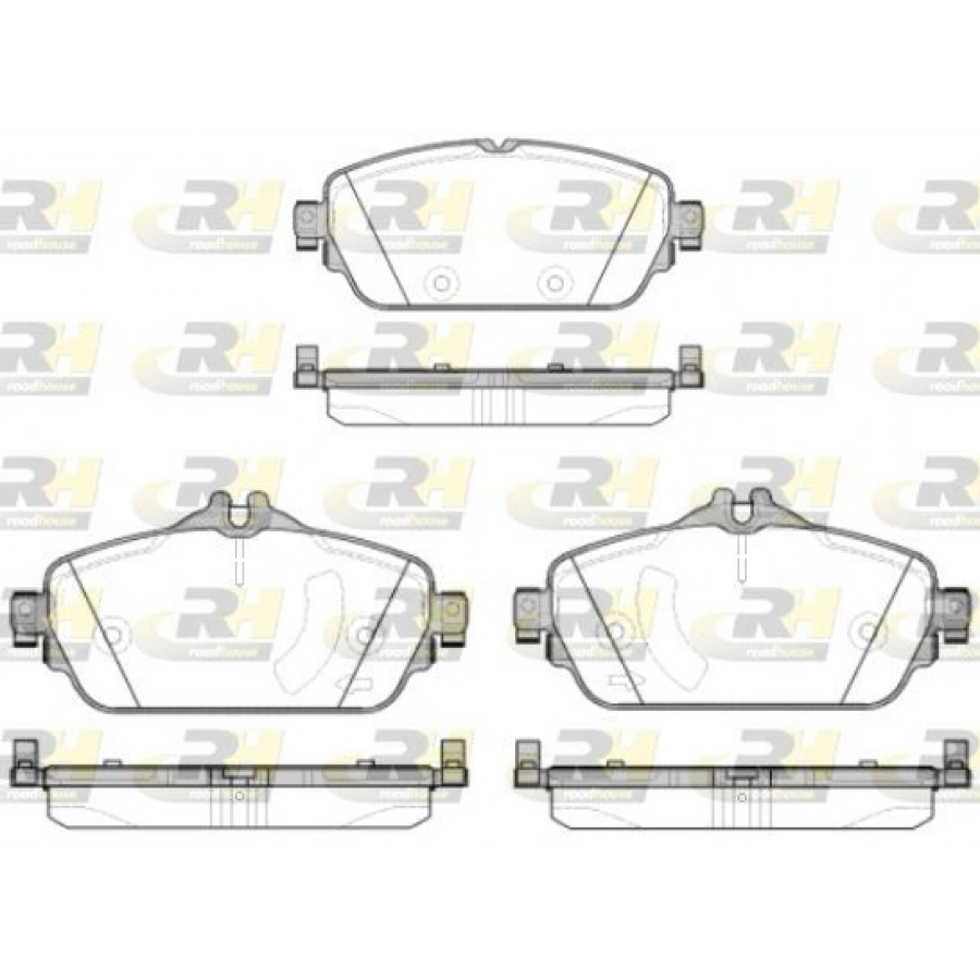 FREN BALATASI ÖN C SERISI S205 14 C SERISI W205 13 E SERISI W213 16 GLC X253 15