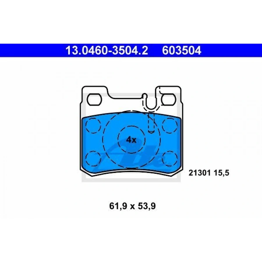 FREN BALATASI ÖN C208 CLK SERİSİ CLK200 CLK320 E SERİSİ T210 E200 E220 E230 E240 E250 E270 E290 E300 E SERİSİ W210 E200 E220 E230 E240 E250 E270 E290 E300 R170 SLK200 SLK230 W202 C SERİSİ C200 C230 C240 C250 C280