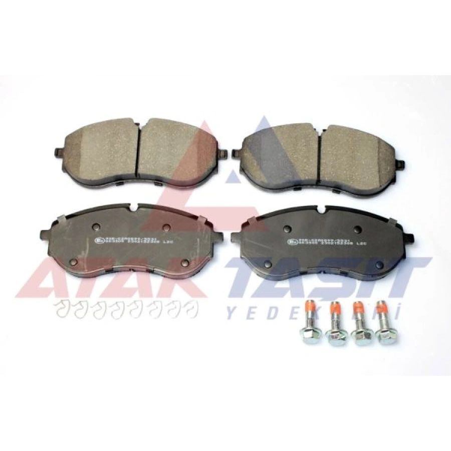 FREN BALATASI ON CIFT TEKER VOLKSWAGEN CRAFTER (SYI,SYJ) (SY_,SX_) 2.0 TDI 2016- / MAN TGE (UZ_) 2.0 TDI 2016-