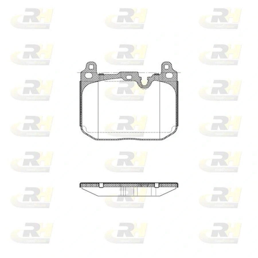 FREN BALATASI FRV BE 08 04-09 06 F HOND