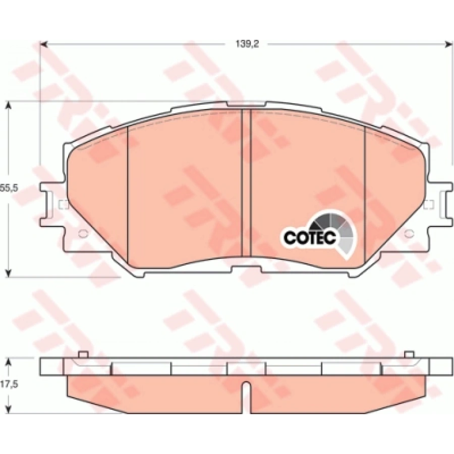 FREN BALATASI ÖN . COROLLA (E15) 1.33:1.6 07-12