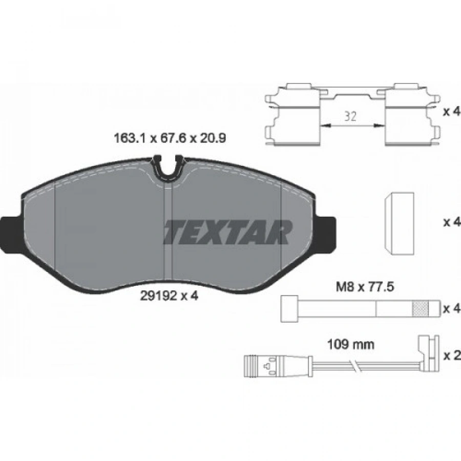 FREN BALATASI ÖN CRAFTER-SPRINTER BM 06-16