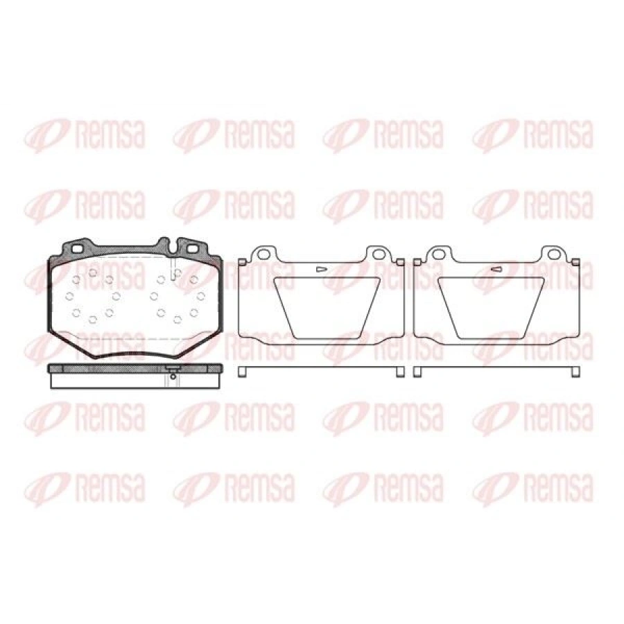 FREN BALATASI ÖN CRV 96-01 / HRV 99- / ACCORD 93-98