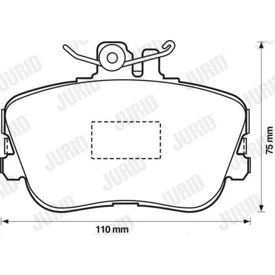 FREN BALATASI ÖN CT JUMPER Fİ DUCATO PE BOXER @5