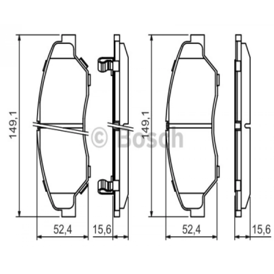 FREN BALATASI ÖN DISK SPORTAGE BENZIN-DIZEL 1999-2003
