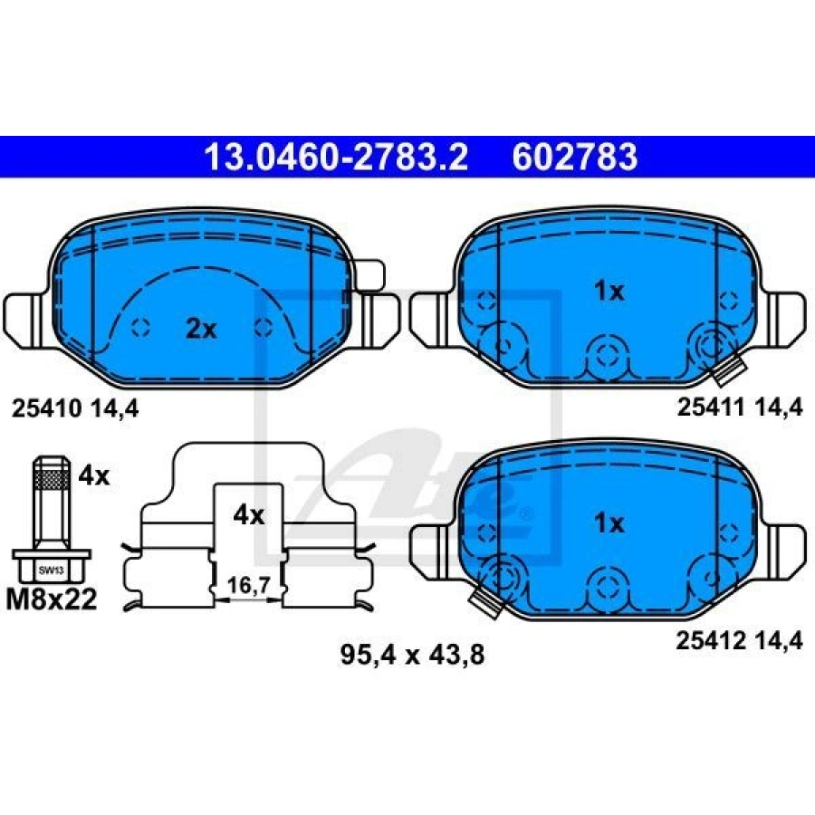 FREN BALATASI ÖN FIESTA VI 1.0 1.5 TDCI 1.6 12 BM AX COURIER 1.0 1.4 1.5 TDCI 1.6 1.6 TDCI 12