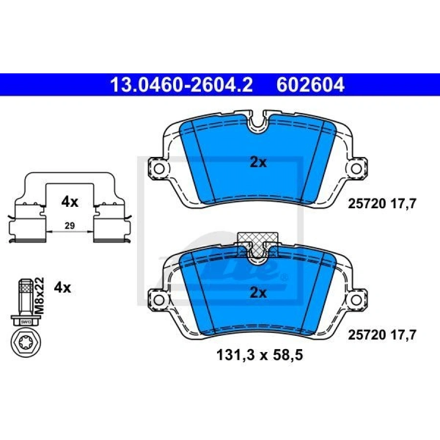 FREN BALATASI ÖN FIESTA VI 1.25 1.4 1.6 Tİ 1.4 TDCI 1.6 TDCI 08 FIESTA 1.0 14 1.5 TDCI 12 1.6Tİ 12