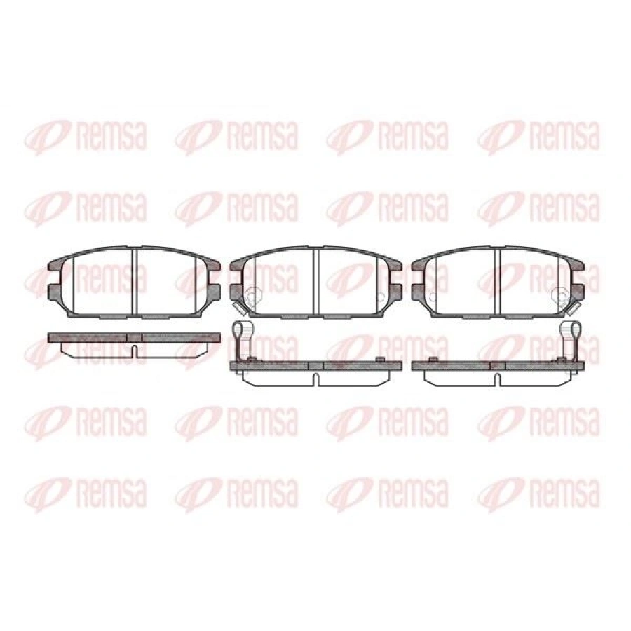 FREN BALATASI ÖN FİŞLİ GOLF III 9195