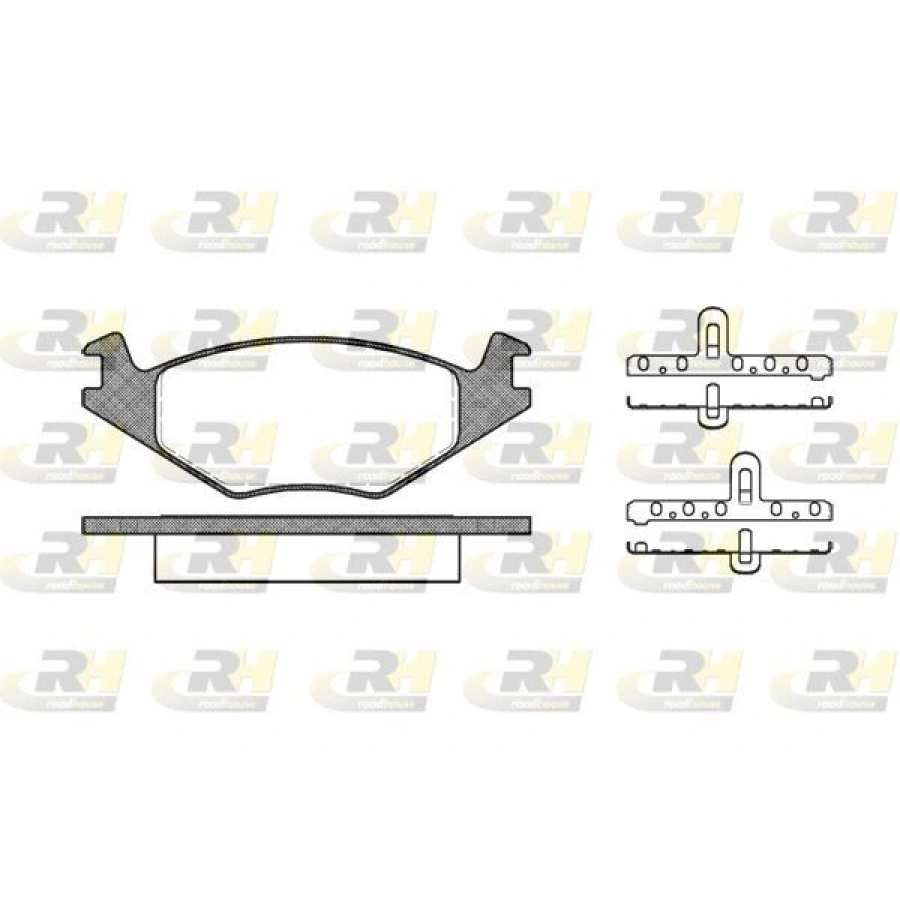 FREN BALATASI ÖN FİŞLİ VAG GOLF VII 14> LEON 12> OCTAVIA 13>