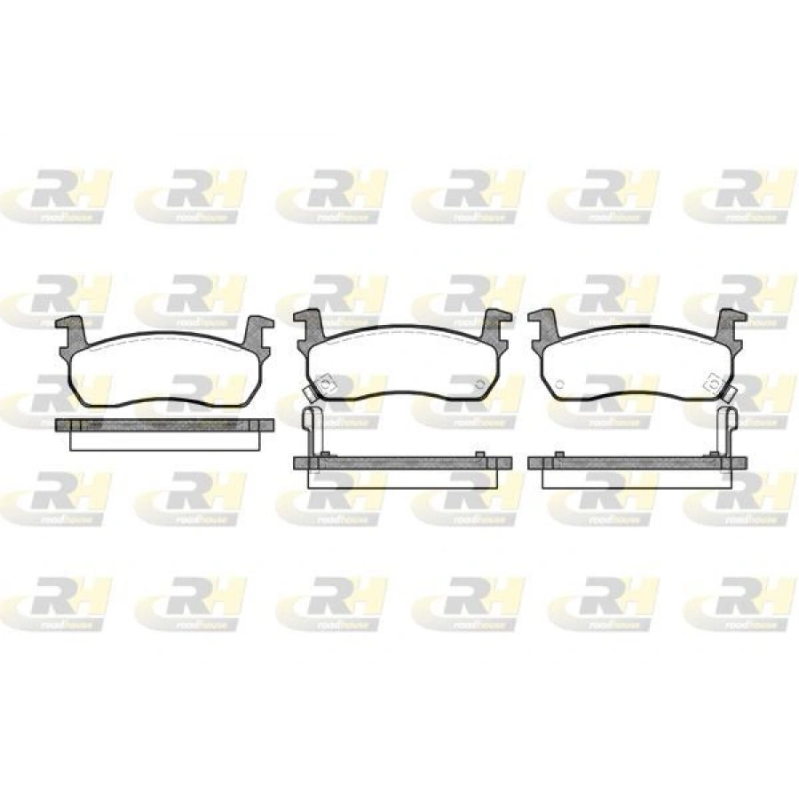 FREN BALATASI ÖN FORESTER 02 IMPREZA 00 LEGACY 008 OUTBACK