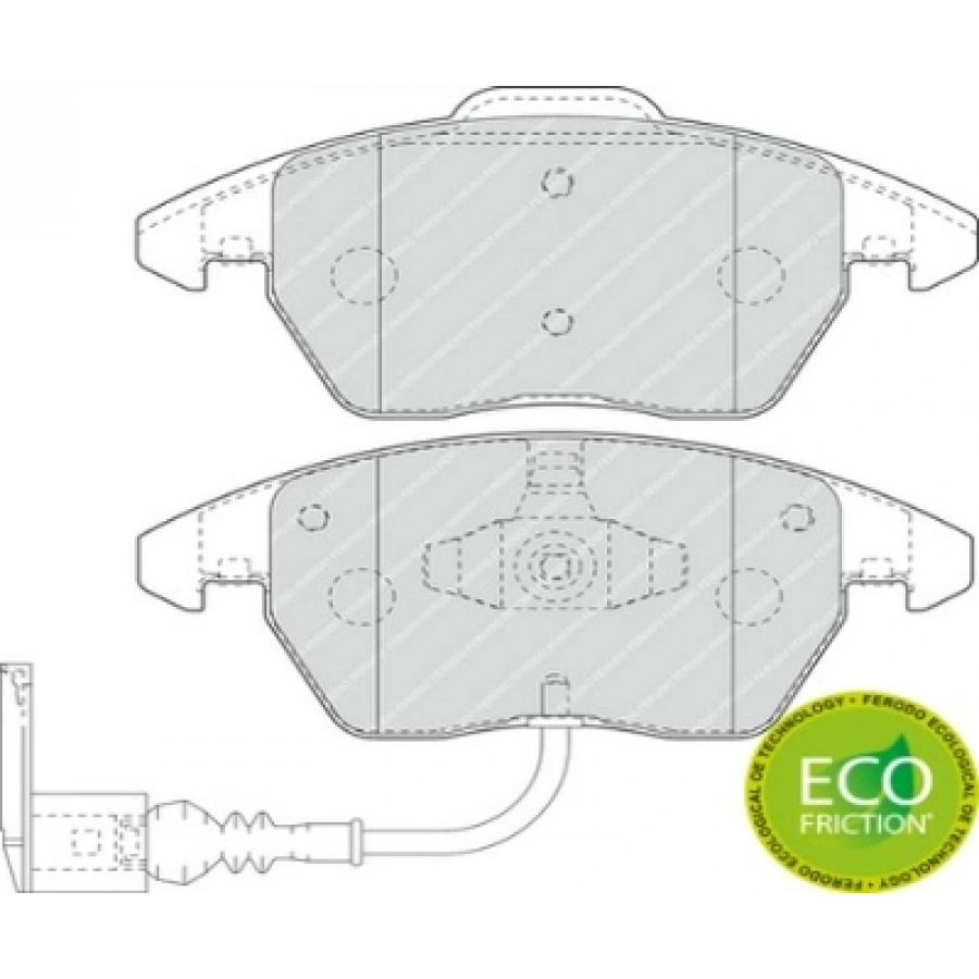 FREN BALATASI ÖN GDB1550 GOLF5-GOLF6-JETTA-CADDY-PASSAT-LEON BM 04-