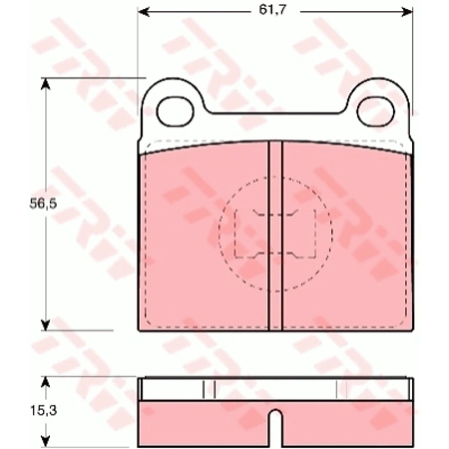 FREN BALATASI ÖN GOLF1-JETTA-A80 BM 78-