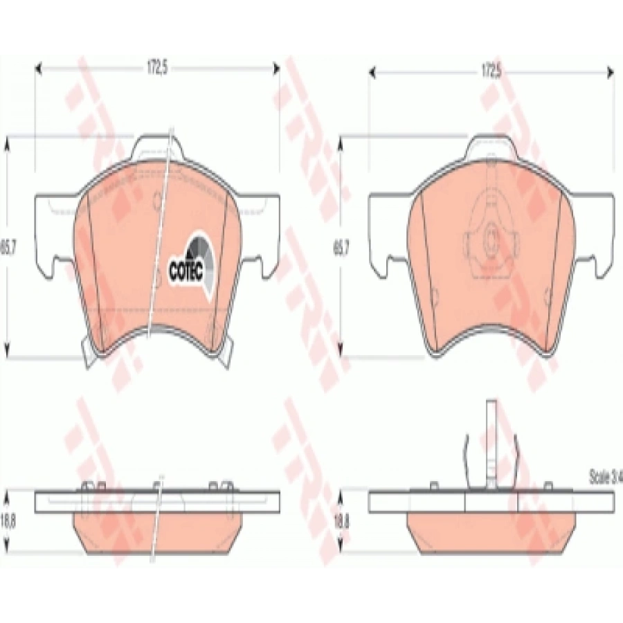 FREN BALATASI ÖN GRAND VOYAGER BM 00-08