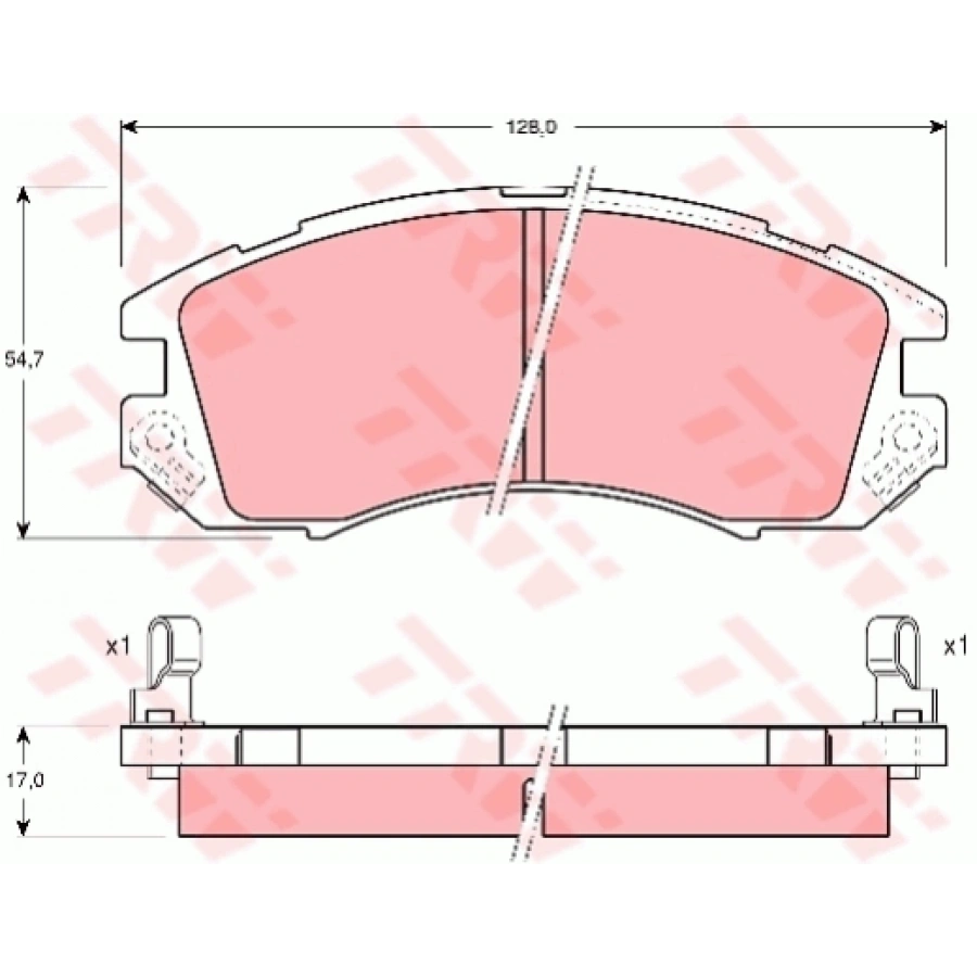 FREN BALATASI ÖN . IMPREZA (GC) 1.6:2.0 93-96