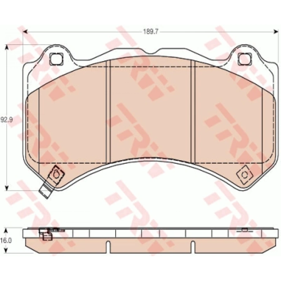 FREN BALATASI ÖN JEEP: GRAND CHEROKEE IV /NISSAN: GT-R (R35) BM 11-