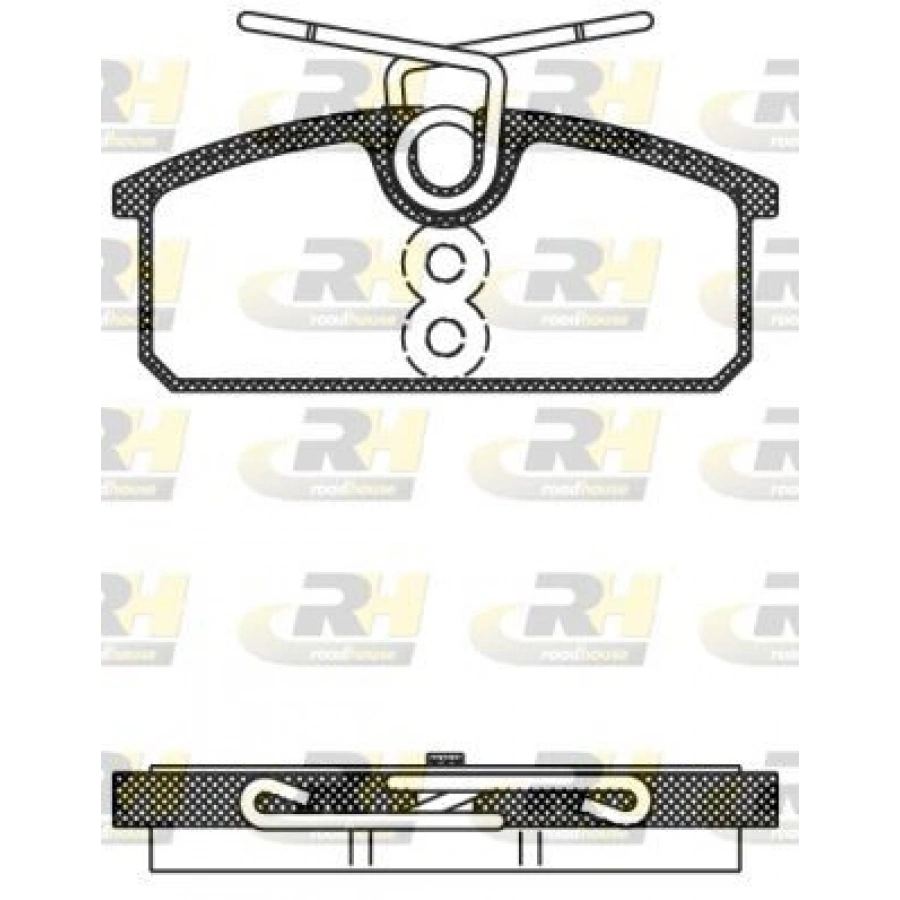 FREN BALATASI ÖN LEXUS LS 08