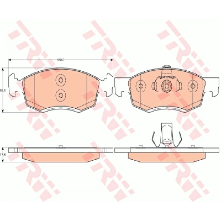 FREN BALATASI ÖN LOGAN/MCV BM 06-