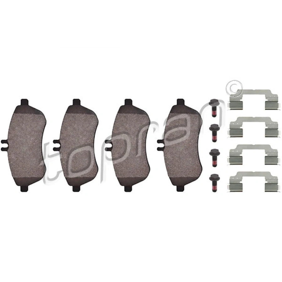 FREN BALATASI ON MERCEDES-BENZ BENZ C SERISI 180 200 E SERISI 200 220 07 >