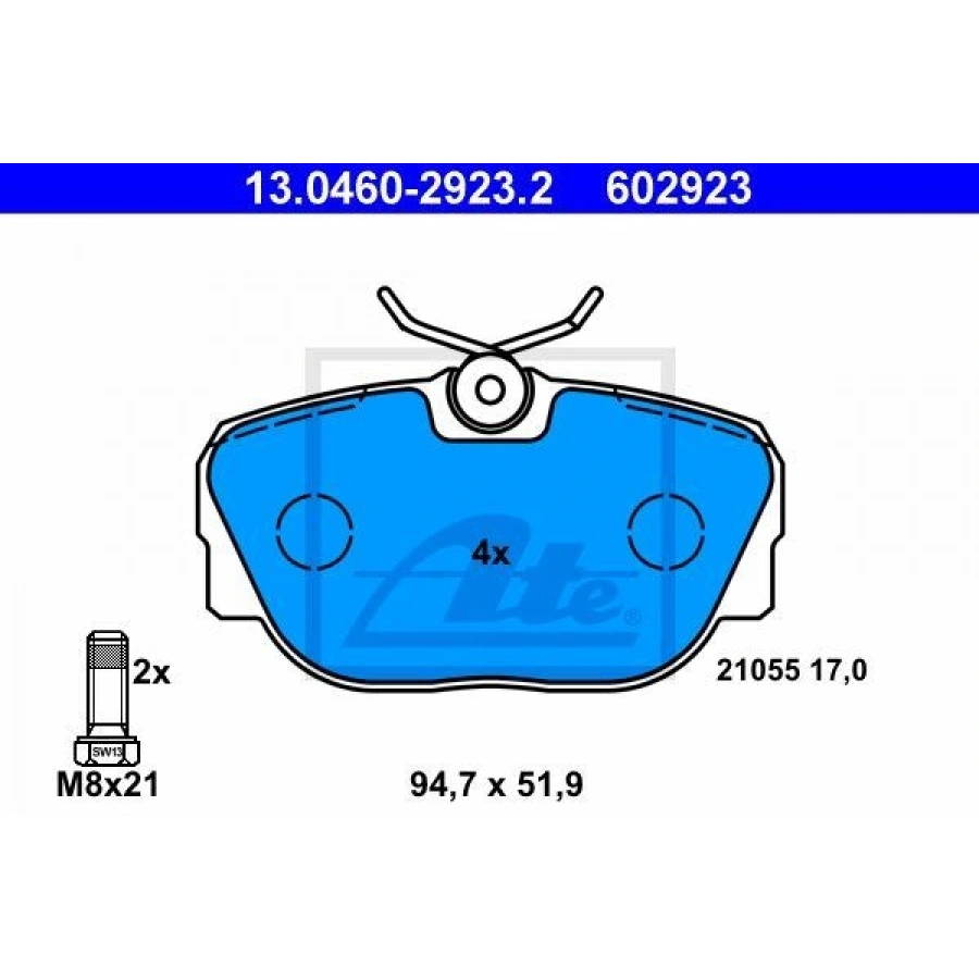 FREN BALATASI ÖN MERCEDES W124 W201