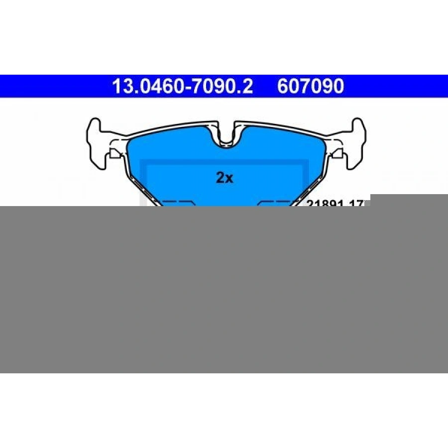 FREN BALATASI ÖN MG ZT BMW 5 E34 BMW 7 E32 M3 E30 M3 E36 M3 E46 M5 E34 BMW Z3 98>99> 3.2