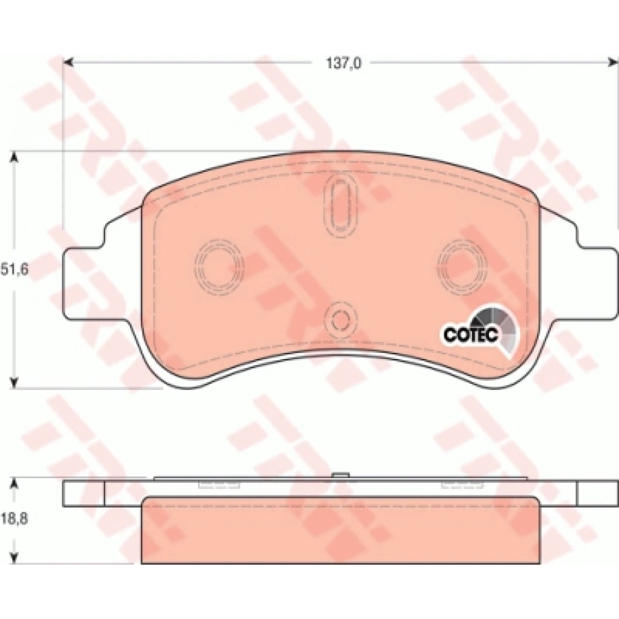 FREN BALATASI ÖN PARTNER / BERLINGO/C4/307/301/ BOXER III B.M 02-