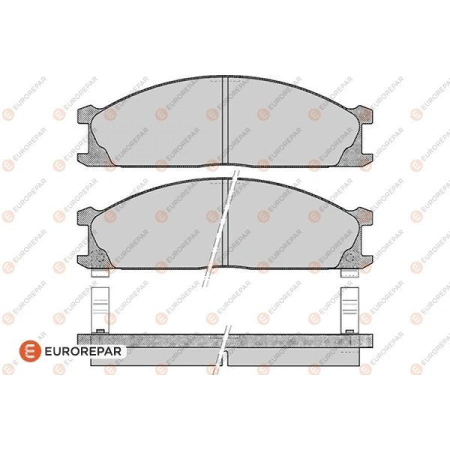 FREN BALATASI ÖN . PICK-UP (D22) 2.7 D 98-01
