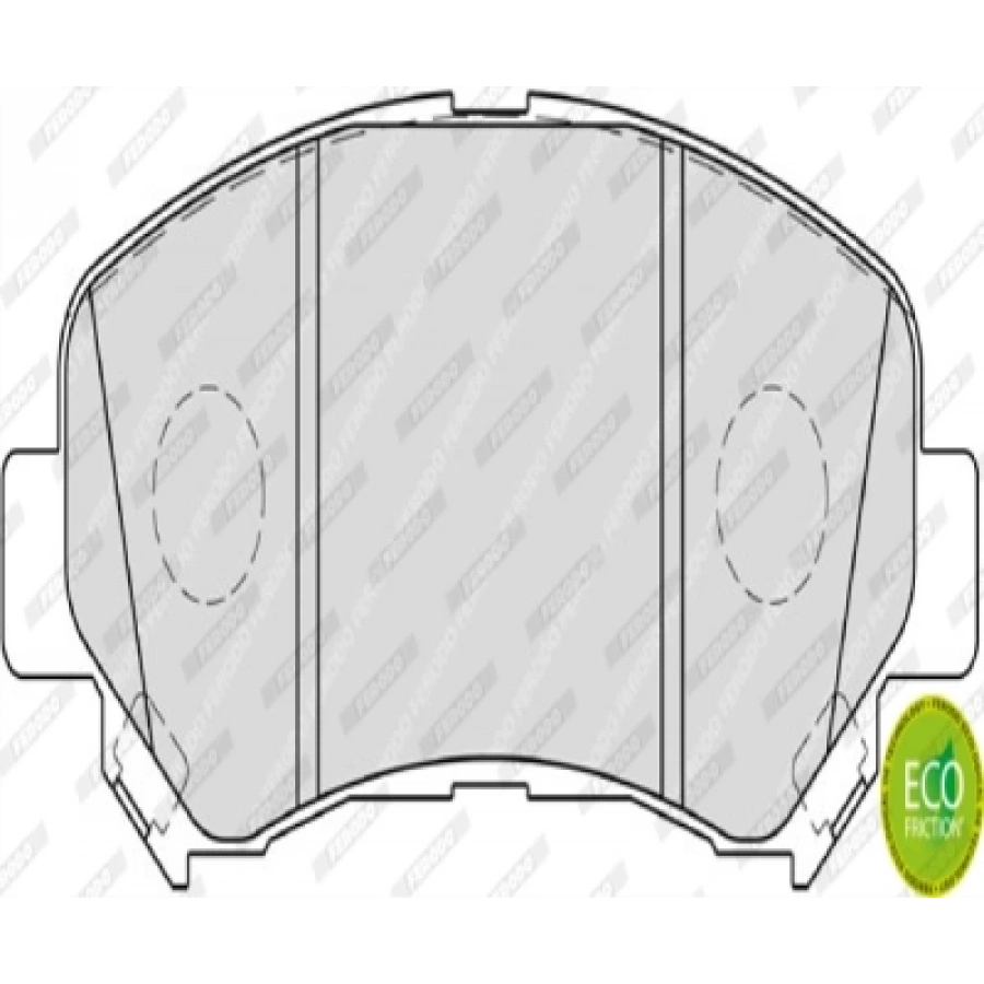 FREN BALATASI ÖN . QASHQAI (J10) : XTRAIL (T31) 07-13 1.6:2.0:1.5 DCI:1.6 DCI:2.0 DCI 07-13