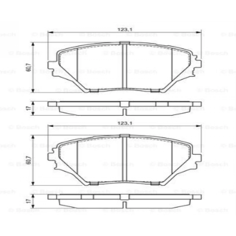 FREN BALATASI ÖN . RAV4 (A2) 1.8:2.0 01-05