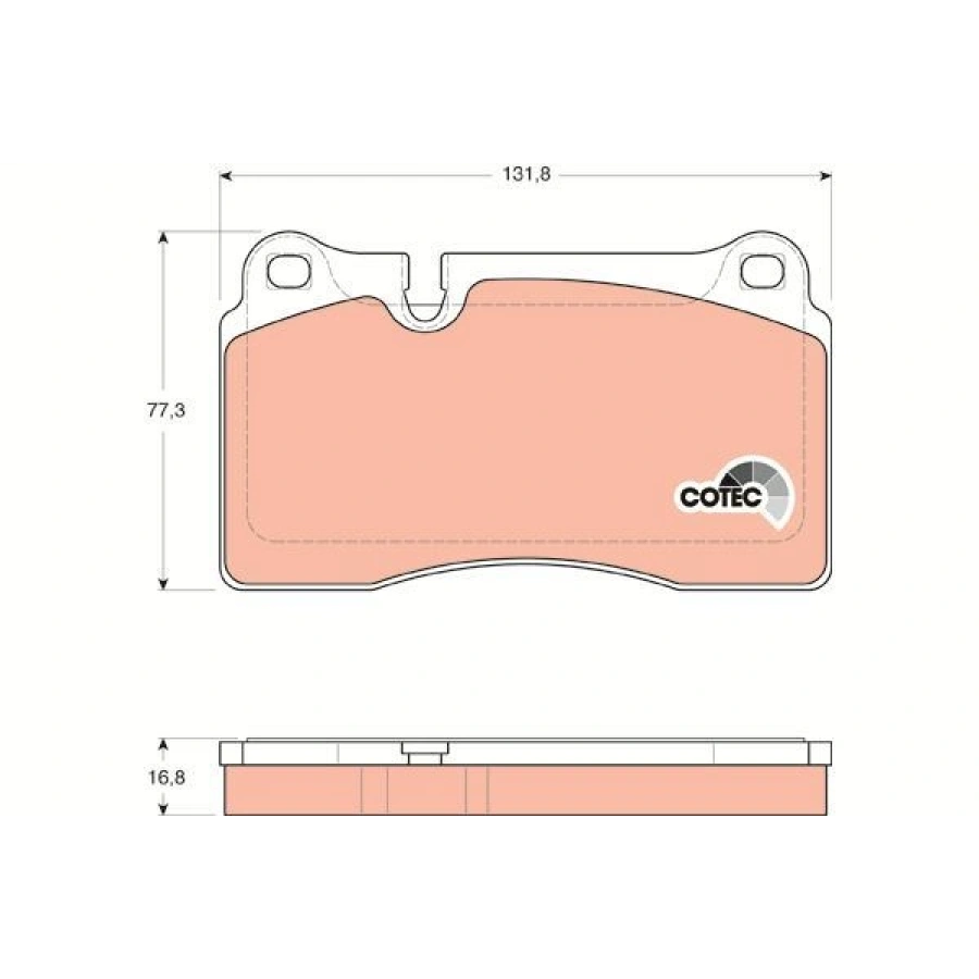 FREN BALATASI ÖN TOUAREG 0410 PORSCHE PANAMERA