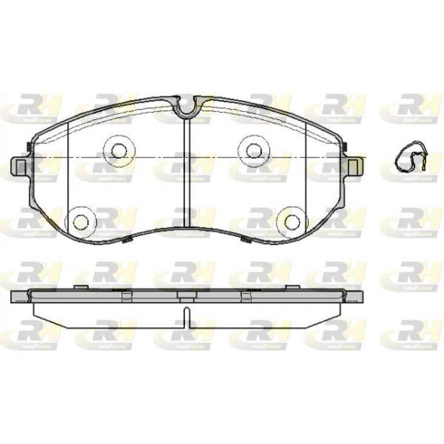 FREN BALATASI ÖN TOYOTA COROLLA 1.6 - 1.8 HYBIRD / YARIS CROSS 19