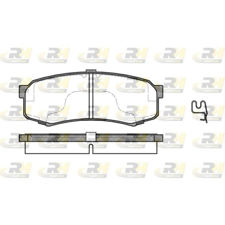 FREN BALATASI ÖN - TOYOTA HILUX LAND CRUISER