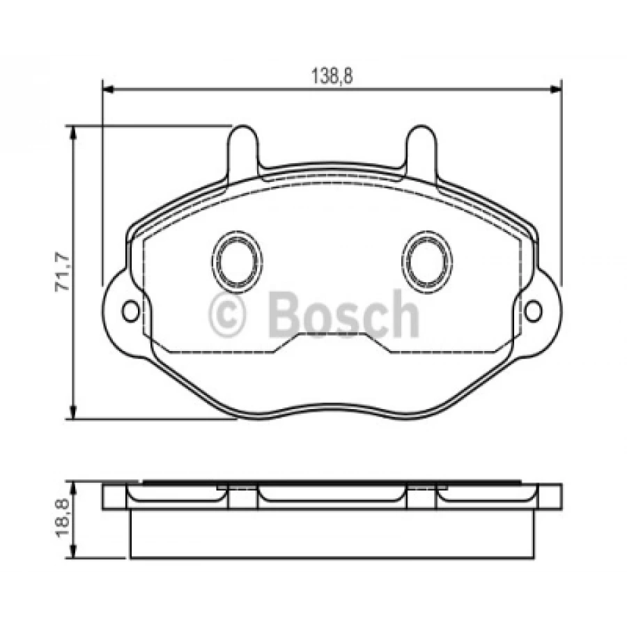 FREN BALATASI ÖN TRANSIT M-15 2.5 D 92-01