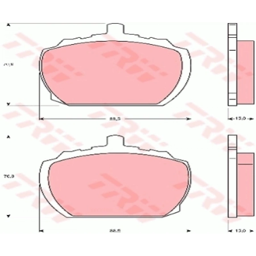 FREN BALATASI ÖN TRANSIT-P100 BM 86-91