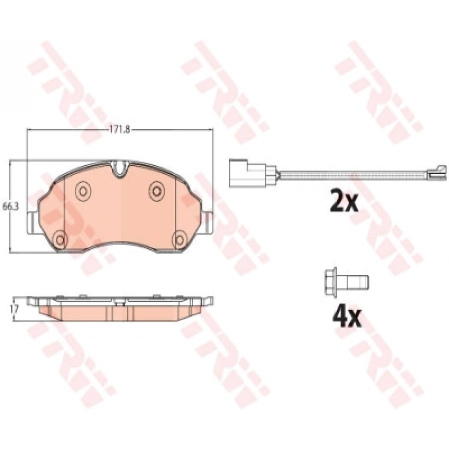 FREN BALATASI ÖN TRANSIT V-362/63 BM 14-