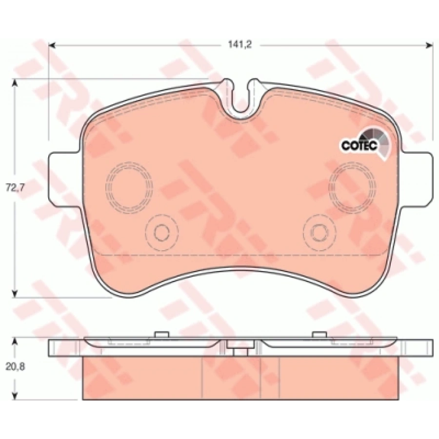 FREN BALATASI ÖN TÜM MODELLER DAILY IV/V BM 05-