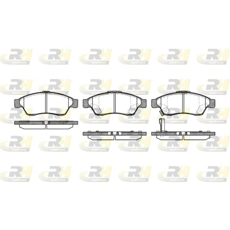 FREN BALATASI ÖN VITARA 2.0 16V 2.0 V6 16V 2.0TD CABRIO 1.6 16V GRAND VITARA 06 0003