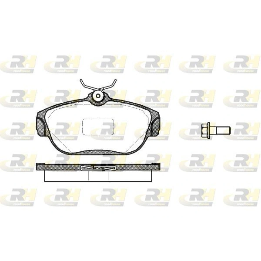 FREN BALATASI ÖN VOLVO 740-940-S90-V90