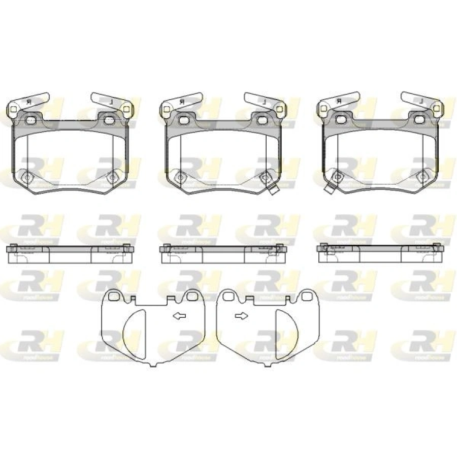 FREN BALATASI ÖN - VW AMAROK 2016>