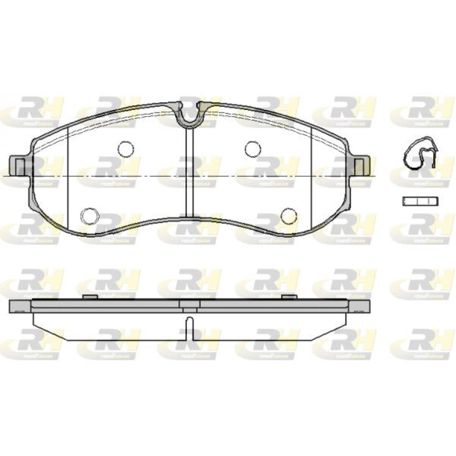 FREN BALATASI ÖN VW CRAFTER MAN TGA 2016/2024 GENİŞ TİP