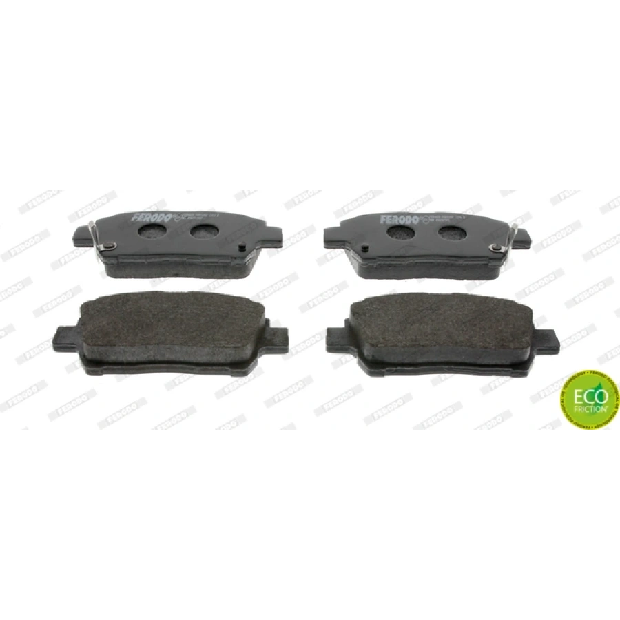 FREN BALATASI ÖN . YARIS (P1) (+ABS) : VERSO (E12) 1.6 02-03 : PRIUS (W2) 03-09 1.0:1.3 99-05