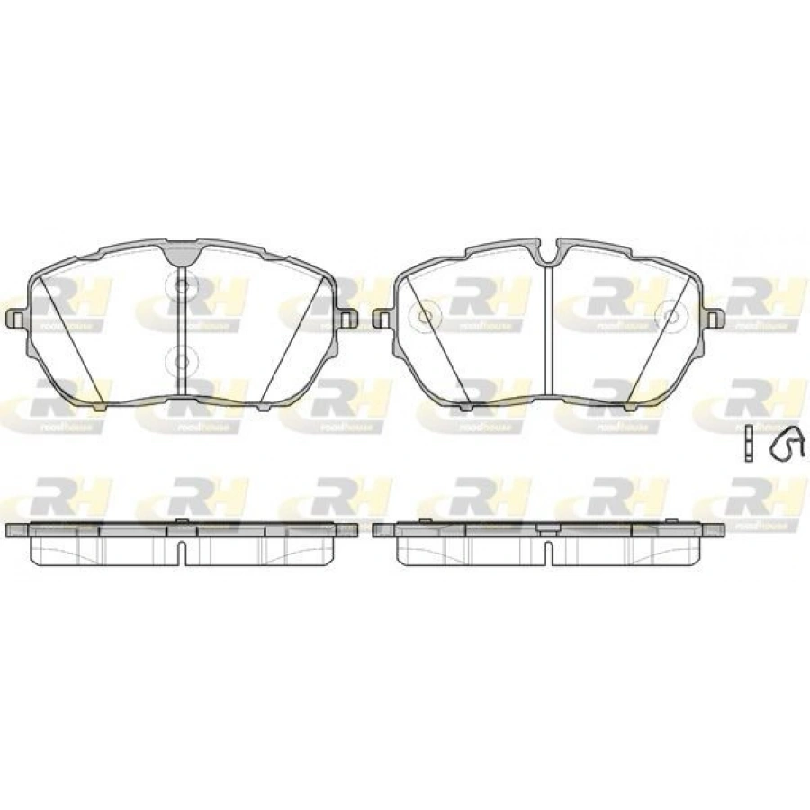 FREN BALATASI PEUGEOT 407 SW 6E_ 09 05> F PEU