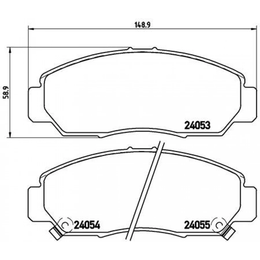 FREN BALATASI ROVER STREETWISE 08 03-05 05 R ROV