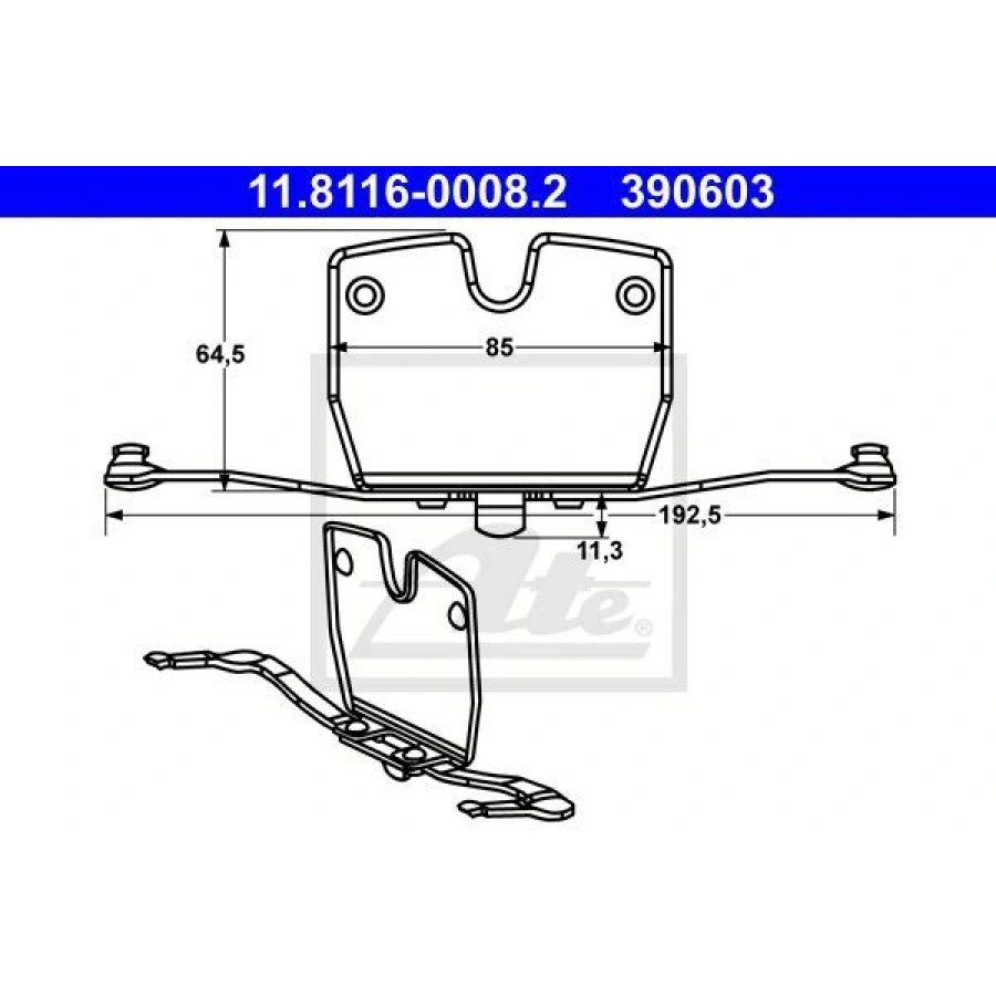 FREN BALATASI SACI ÖN E32 34 87 94